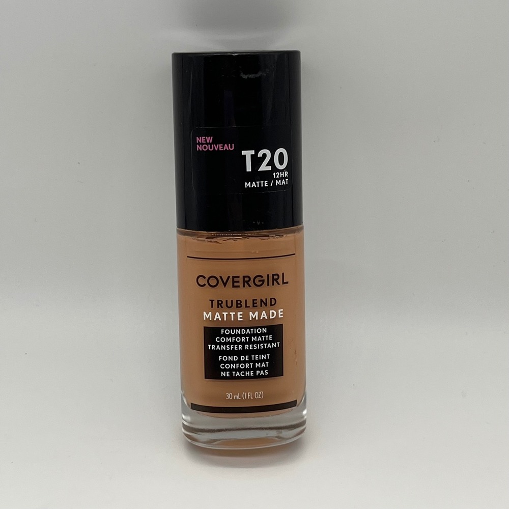 Covergirl TruBlend Matte Made Foundation T20 Soft Honey 1oz Women